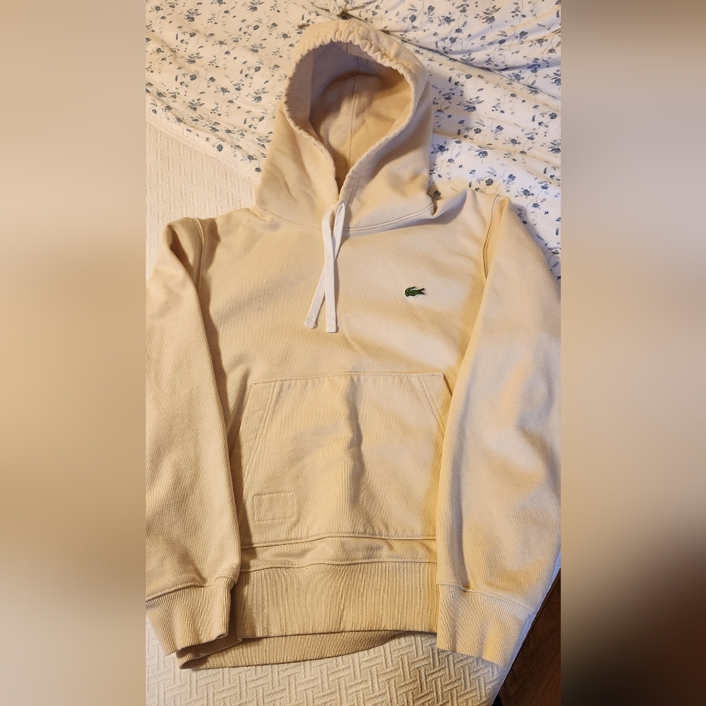 Lacoste Beige Hoodie